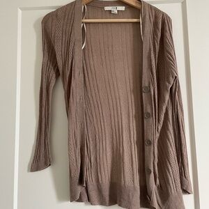Forever 21 Women's Tan Cardigan Sweater